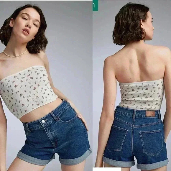 Like new condition twik PAR SIMONS Jean shorts size 28 - Picture 1 of 5